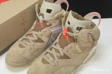 X SCOTT TRAVIS JORDAN AIR KHAKI” 6 “BRITISH 0509